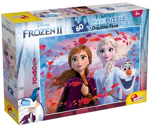 ⁨LISCIANI PUZZLE DF SUPERMAXI 60 EL. FROZEN 2⁩ w sklepie Wasserman.eu