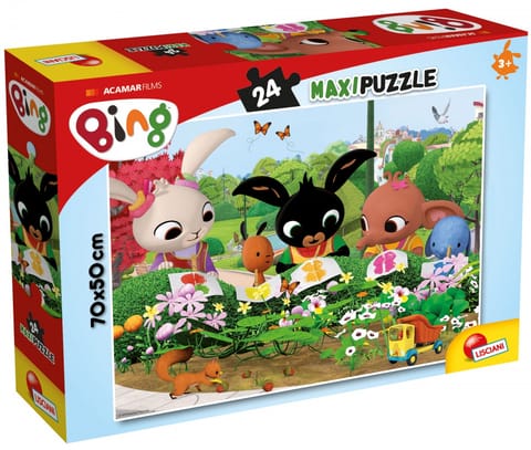 ⁨LISCIANI PUZZLE SUPERMAXI 24 EL. BING OBSERWACJA NATURY⁩ w sklepie Wasserman.eu