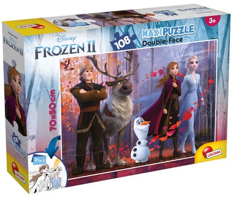 ⁨LISCIANI PUZZLE SUPERMAXI 108 EL. FROZEN 2⁩ w sklepie Wasserman.eu