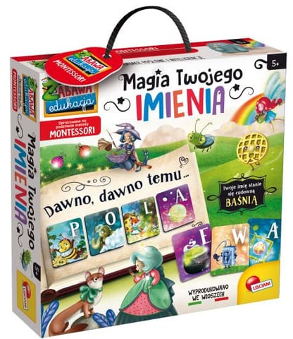 ⁨LISCIANI MONTESSORI MAGIA TWOJEGO IMIENIA⁩ w sklepie Wasserman.eu