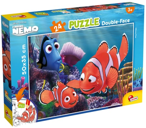 ⁨LISCIANI PUZZLE DWUSTRONNE PLUS 24 EL. NEMO⁩ w sklepie Wasserman.eu