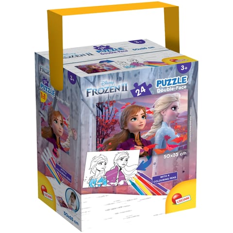 ⁨LISCIANI PUZZLE W TUBIE MINI 24 EL.  KRAINA LODU⁩ w sklepie Wasserman.eu