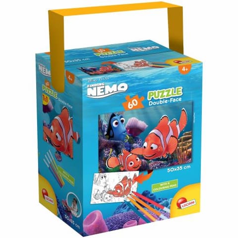 ⁨LISCIANI PUZZLE W TUBIE MINI 60 EL.  NEMO⁩ w sklepie Wasserman.eu