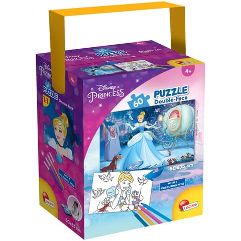 ⁨LISCIANI PUZZLE W TUBIE MINI 60 EL.  KOPCIUSZEK⁩ w sklepie Wasserman.eu