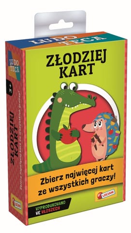 ⁨LISCIANI LUDOTECA GRY  KARCIANE ZŁODZIEJ KART⁩ w sklepie Wasserman.eu