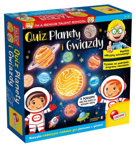 ⁨LISCIANI I"M GENIUS QUIZ PLANETY I GWIAZDY⁩ w sklepie Wasserman.eu