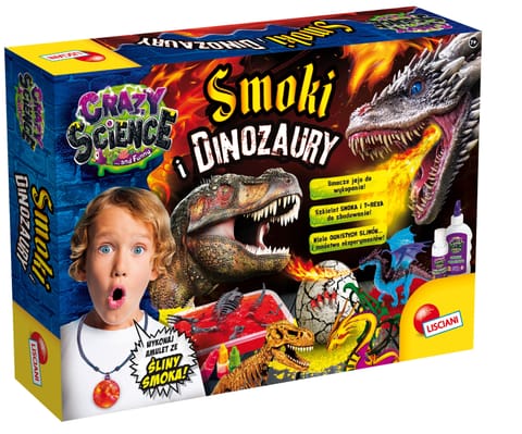 ⁨LISCIANI CRAZY SCIENCE SMOKI I DINOZAURY⁩ w sklepie Wasserman.eu