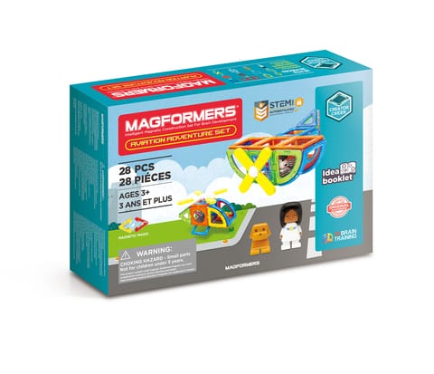 ⁨MAGFORMERS Aviation adventure set 28el 703015⁩ at Wasserman.eu