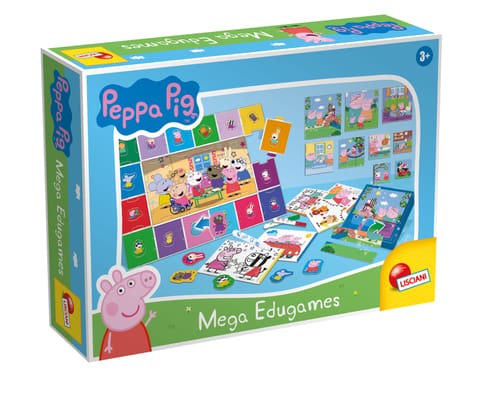 ⁨LISCIANI PEPPA PIG BABY MEGA EDUGAMES COLLECTION⁩ w sklepie Wasserman.eu