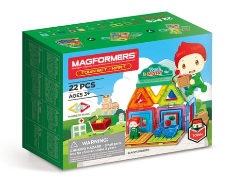 ⁨MAGFORMERS Town Set - Supermarket 22 pieces 717007⁩ at Wasserman.eu