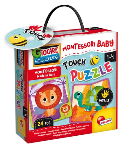 ⁨LISCIANI MONTESSORI BABY TOUCH PUZZLE⁩ w sklepie Wasserman.eu