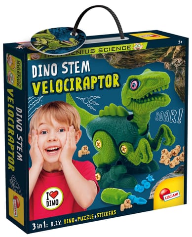 ⁨LISCIANI I"M A GENIUS DINO STEM VELOCIRAPTOR⁩ w sklepie Wasserman.eu