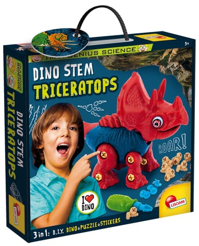 ⁨LISCIANI I"M A GENIUS DINO STEM TRICERATOPS⁩ w sklepie Wasserman.eu