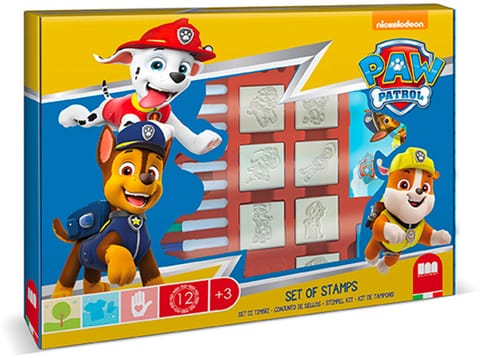 ⁨MULTIPRINT PSI PATROL PIĘCZĄTKI MAXI BOX⁩ w sklepie Wasserman.eu