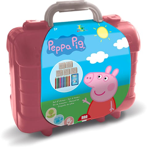 ⁨MULTIPRINT PEPPA PIG PIECZĄTKI TRAVEL SET⁩ w sklepie Wasserman.eu