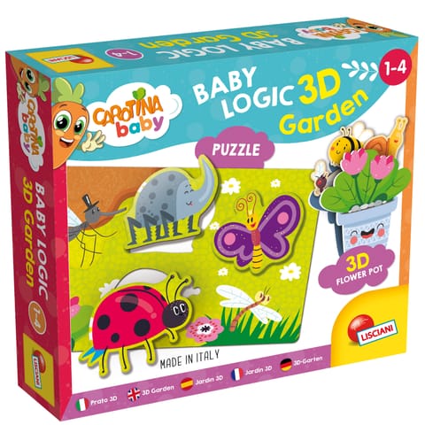 ⁨LISCIANI CAROTINA BABY LOGIC 3D OGRÓD⁩ w sklepie Wasserman.eu