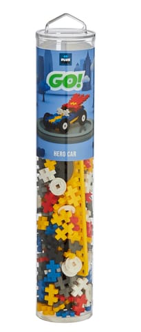 ⁨PLUS-PLUS TUBA COLOR CARS HERO - 200 ELEMENTÓW⁩ w sklepie Wasserman.eu