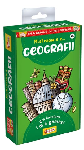 ⁨LISCIANI I"M A GENIUS MISTRZOWIE Z GEOGRAFII⁩ w sklepie Wasserman.eu