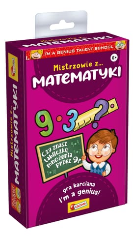 ⁨LISCIANI I"M A GENIUS MISTRZOWIE Z MATEMATYKI⁩ w sklepie Wasserman.eu