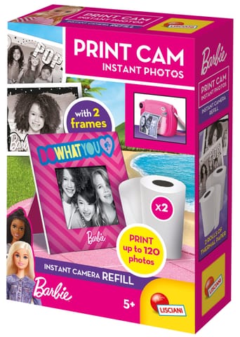 ⁨LISCIANI BARBIE PRINT CAM 2 ROLKI DO ZDJĘĆ⁩ w sklepie Wasserman.eu