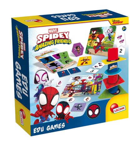 ⁨LISCIANI SPIDEY KOLEKCJA GIER EDUKACYJNYCH⁩ w sklepie Wasserman.eu