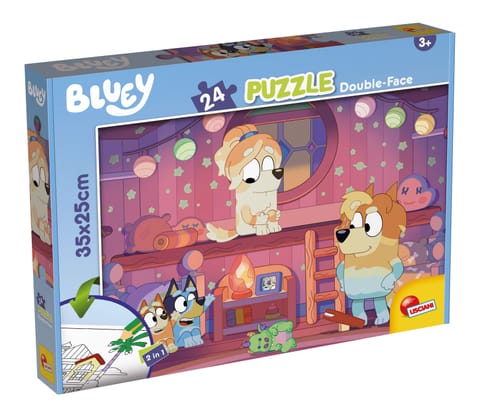 ⁨LISCIANI BLUEY  PUZZLE DF M-PLUS 24 STORY TIME⁩ w sklepie Wasserman.eu