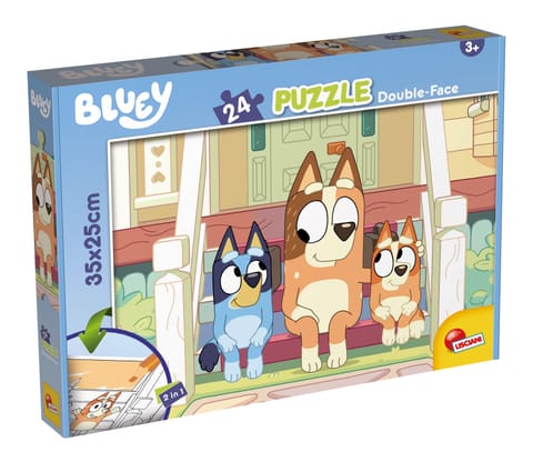 ⁨LISCIANI BLUEY  PUZZLE DF M-PLUS 24 MR MONKEY JOCKS⁩ w sklepie Wasserman.eu