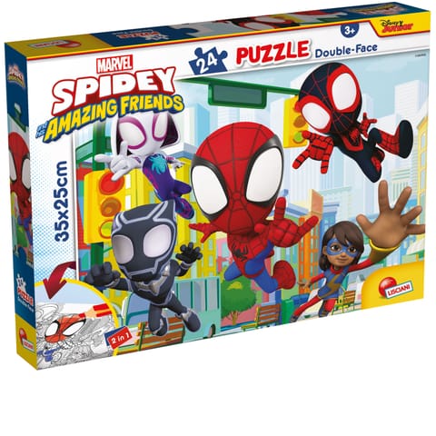 ⁨LISCIANI MARVEL PUZZLE DF M-PLUS 24 SPIDEY⁩ w sklepie Wasserman.eu