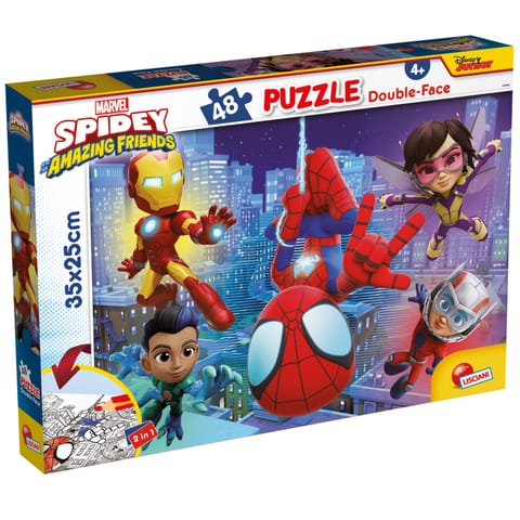 ⁨LISCIANI MARVEL PUZZLE DF M-PLUS 48 SPIDEY⁩ w sklepie Wasserman.eu