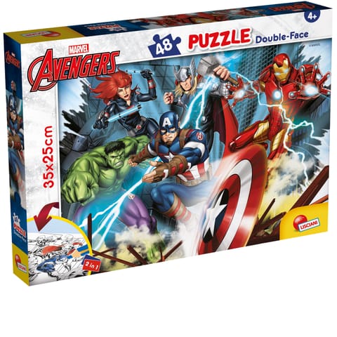 ⁨LISCIANI MARVEL PUZZLE DF M-PLUS 48 AVENGERS⁩ w sklepie Wasserman.eu