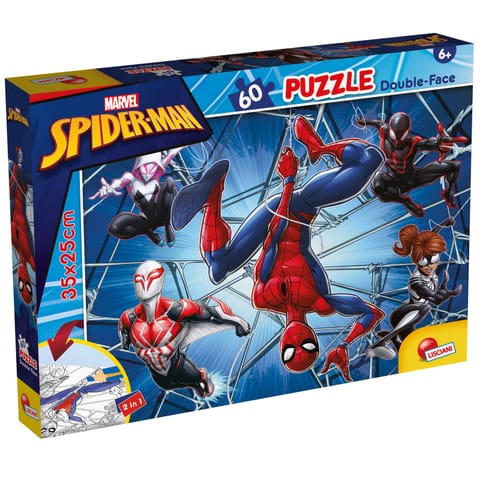 ⁨LISCIANI MARVEL PUZZLE DF M-PLUS 60 SPIDERMAN⁩ w sklepie Wasserman.eu