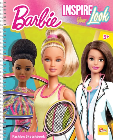 ⁨LISCIANI BARBIE SKETCH BOOK INSPIRE YOUR LOOK⁩ w sklepie Wasserman.eu