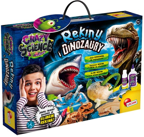 LISCIANI CRAZY SCIENCE REKINY I DINOZAURY w sklepie Wasserman.eu