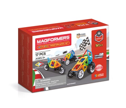 ⁨MAGFORMERS AMAZING TRANSFORM WHEEL SET 17 EL.⁩ w sklepie Wasserman.eu