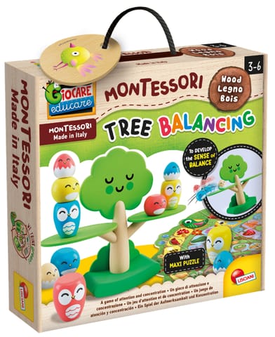 ⁨LISCIANI MONTESSORI BABY WOOD DRZEWO RÓWNOWAGI⁩ w sklepie Wasserman.eu