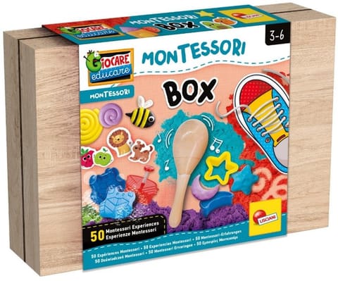 ⁨Montessori Box 50 Activities Box 102594 LISCIANI⁩ at Wasserman.eu