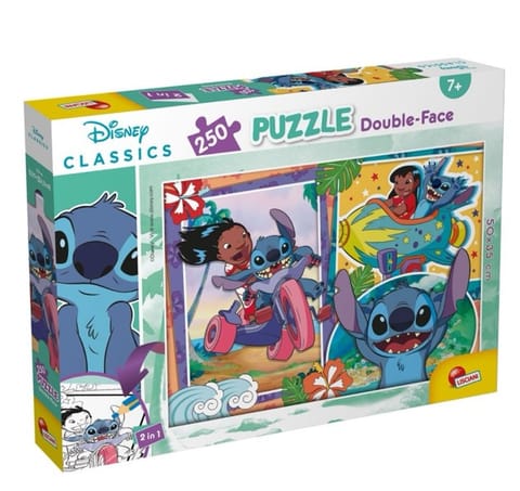 ⁨LISCIANI PUZZLE DF PLUS 250 LILO & STITCH⁩ w sklepie Wasserman.eu