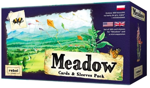 ⁨Gra Łąka (Meadow) Koszulki z zestawem kart⁩ w sklepie Wasserman.eu