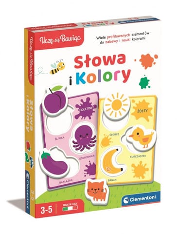 ⁨Words and colors game⁩ at Wasserman.eu