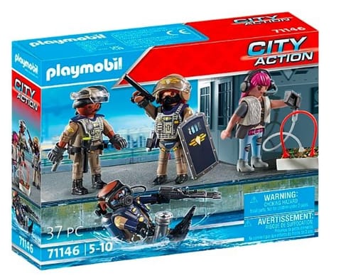 ⁨Zestaw figurek jednostki specjalnej City Action 71146⁩ at Wasserman.eu