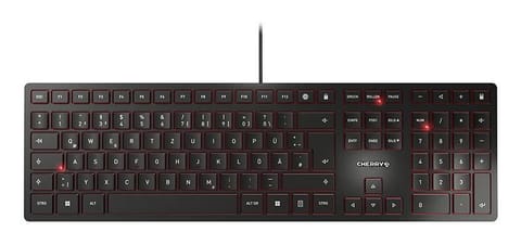 ⁨Cherry KC 6000 Slim keyboard USB⁩ w sklepie Wasserman.eu