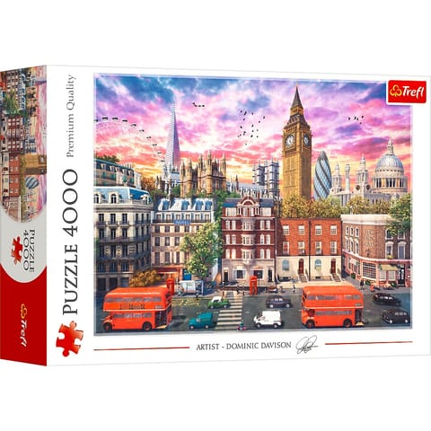 ⁨Puzzle 4000 elementów Spacer po Londynie⁩ w sklepie Wasserman.eu