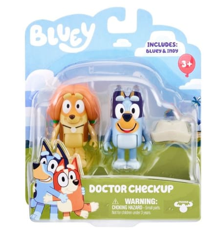 ⁨Bluey 2-pack figurine set Visit to the doctor⁩ at Wasserman.eu