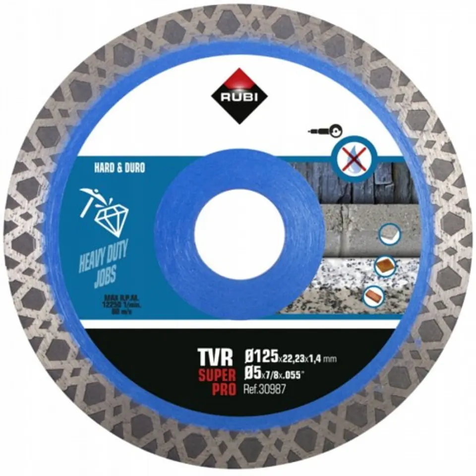 ⁨TARCZA TURBO VIPER - TVR SUPERPRO 125MM⁩ w sklepie Wasserman.eu