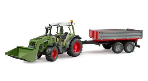 ⁨Ciągnik Fendt Vario 211 z ładowaczem czołowym i wywrotką⁩ w sklepie Wasserman.eu