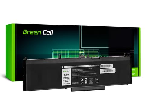 ⁨Green Cell bateria WJ5R2 04F5YV do Dell Latitude E5570 Precision 3510⁩ w sklepie Wasserman.eu