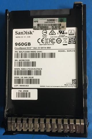⁨Hewlett Packard Enterprise DRV SSD 960GB SFF SATA⁩ w sklepie Wasserman.eu