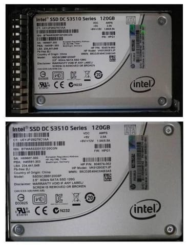 ⁨Hewlett Packard Enterprise Hot plud SSD 120GB 2.5 Inch⁩ w sklepie Wasserman.eu