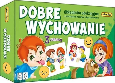 ⁨Gra Dobre wychowanie mini⁩ w sklepie Wasserman.eu