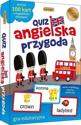 ⁨Gra Quiz Angielska przygoda⁩ w sklepie Wasserman.eu